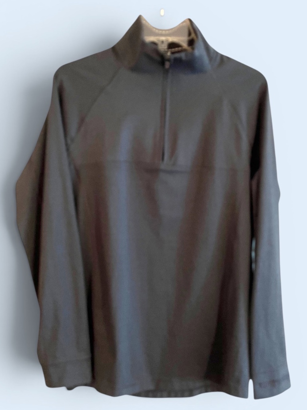 Vineyard Vines Women's Slate Gray Palmetto Performance Quarter Zip Small